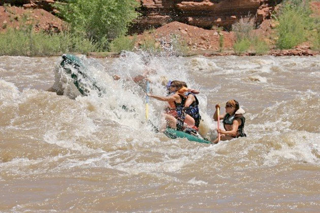 Colorado River Rafting Tours in Moab, Utah - Fun for the entire family! - whitewater rafting in Southern Utah Whitewater Rafting Colorado River Utah - Fisher Towers River Rafting Trips in Moab, Utah